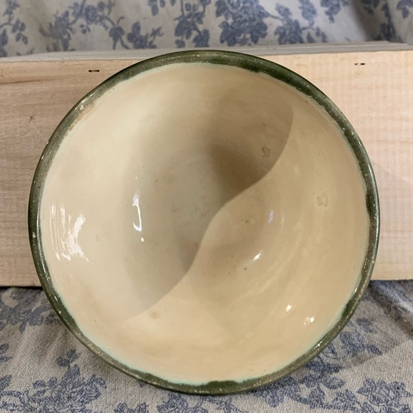 Antique 1800s Chesapeake Pottery 5.5" Majolica Bowl Blackberry - Picture 4 of 7